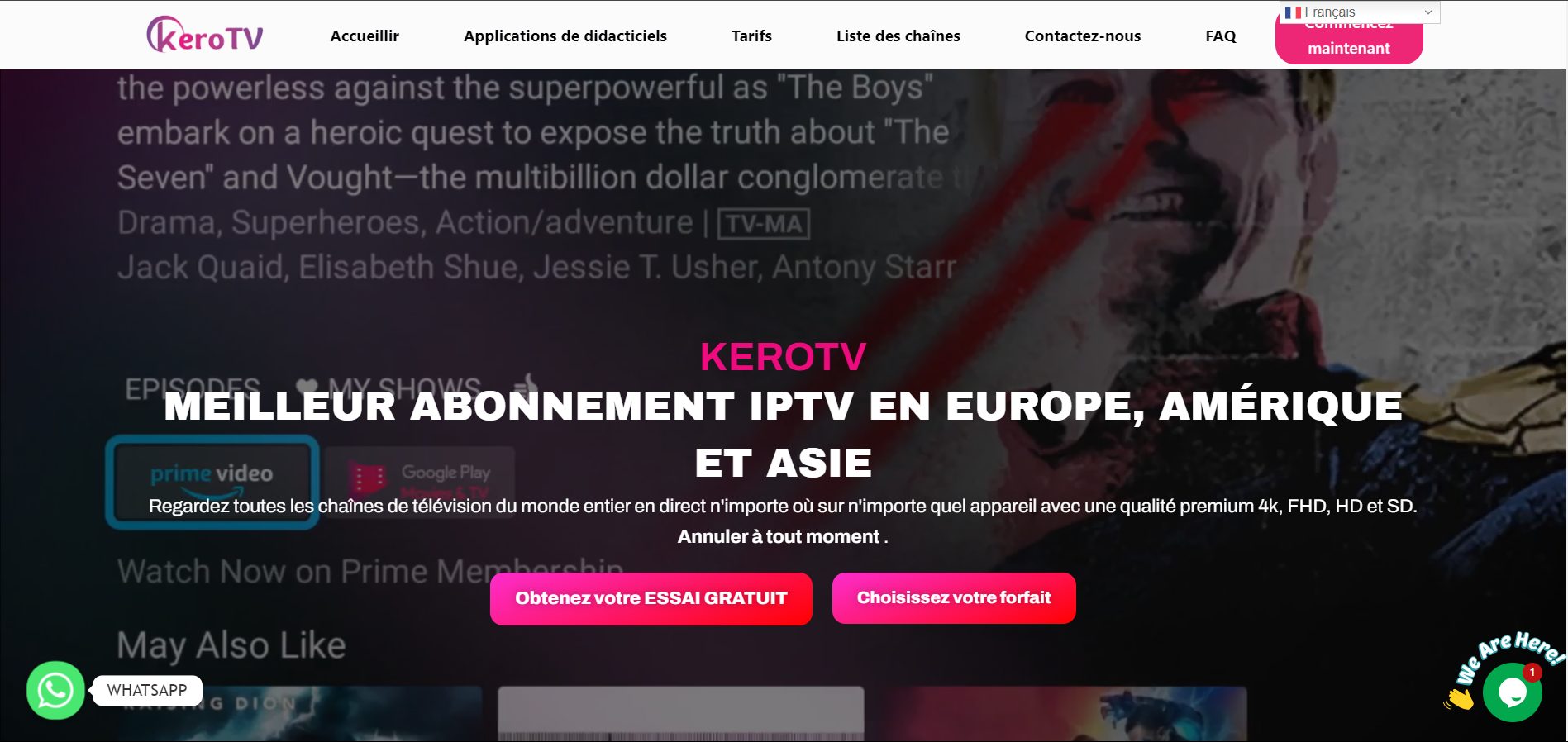 Fournisseurs IPTV